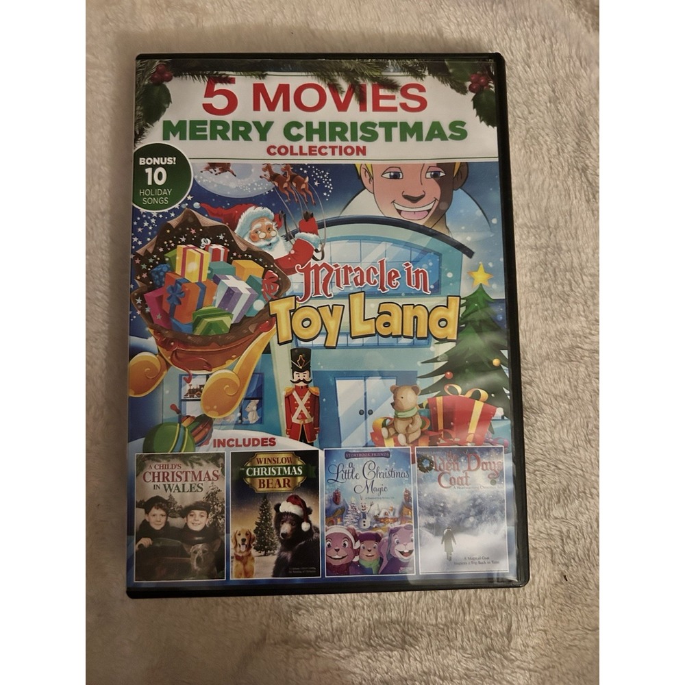 Five Movies Merry Christmas Collection Dvd Classics!